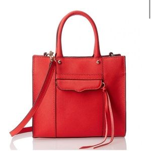 Rebecca Minkoff Mini Mab purse in Red